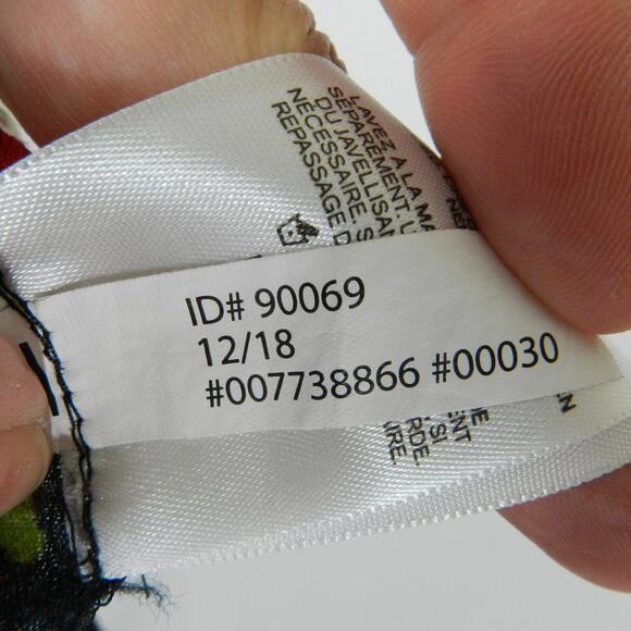 Express Floral Skirt Size XL Pleated Tie Waist Boho Flirty Summer Mini Cottage - Picture 9 of 12